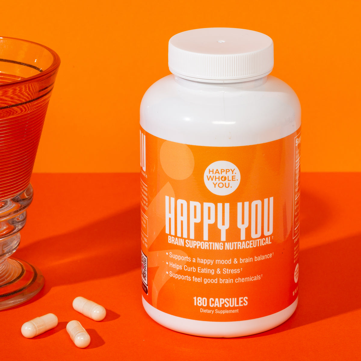 Happy You Vitamins for good brain chemicals.