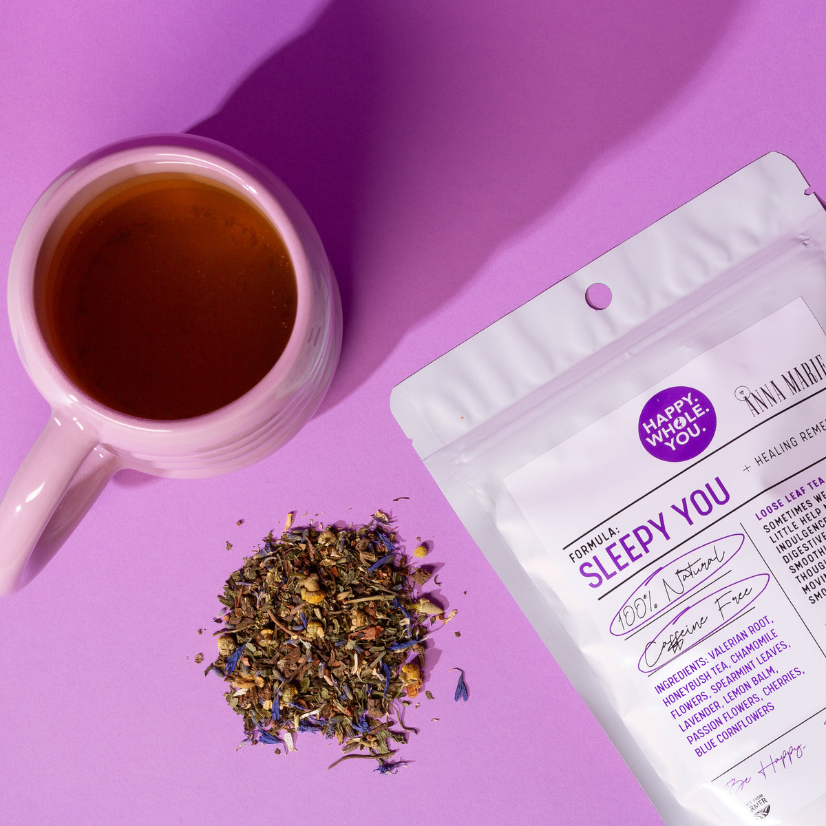 Sleepy You tea by Happy. Whole. You. 